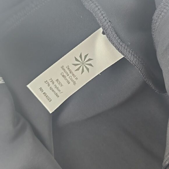 Athleta -1413 Stellar Pants Black #870815 *Altered-Trimmed Hem* Size Medium - Picture 8 of 12